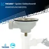 tecuro Spülen-Siebkorbventil Ø 114 mm (3 1/2 Zoll) x Abgang Produktbild-Vorschau 3