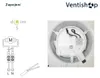 airRoxy dRim 100 S BB ventilateur axial avec roulements à Voir les images du produit 5
