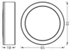 Ledvance Inbouwspots voor kasten, set van 3, 3x3W, 250 lm, Productafbeelding-voorbeeld 6