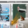 Extra Breite Thermovorhang Blickdicht Kälteschutz Produktbild-Vorschau 2