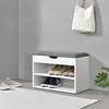 Ławka na buty Gentofte 60x30x46cm Szafka na buty z 3 Podgląd zdjęcia produktu 2