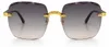 Modische Damen-Sonnenbrille mit goldenen UV-Akzenten Produktbild-Vorschau 3