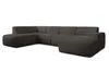 AX LIVING XXL Sofa U Form Didim Grau 378cm breit modern & Produktbild-Vorschau 3