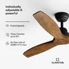 Klarstein stropný ventilátor, priemer 132 cm, výkonný a Náhľad obrázku produktu 4
