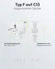 Goobay 95141 Kaltgerätekabel 3m / C13 Kaltgerätebuchse & 90 Produktbild-Vorschau 4
