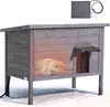 VEVOR Vonkajší domček pre mačky 870 x 535 x 690 mm, drevená Náhľad obrázku produktu 9