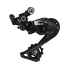 A black bicycle rear derailleur is shown against a white background. Produktbild-Vorschau