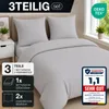 Komfortec Premium Bettwäsche 240x220 cm Bettbezug + 80x80 Produktbild-Vorschau 2