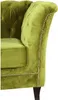 Chesterfield Schlafsofa 2 Sitzer Sofa Bettfunktion Couch Produktbild-Vorschau 6