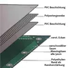 weiss 650 g/m² PVC 4 x 8m (32m²)  Plane Produktbild-Vorschau 2