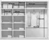 A11 Kleiderschrank mit Schiebetür aus Glas mit Spiegel - Produktbild-Vorschau 6