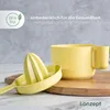 KONZEPT Zitronenpresse, Orangenpresse mit Behälter 500ml – Produktbild-Vorschau 3