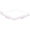 vidaXL Tischplatte 80x80x2,5 cm Bambus Produktbild-Vorschau 3