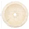 vidaXL Lavabo 40x12 cm in marmo crema Anteprima dell’immagine prodotto 12