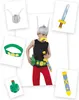 Chaks - Asterix Kostümzubehör, offizielles Set für Kinder, Produktbild-Vorschau 7
