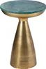 Handgearbeiteter Beistelltisch ELEMENTS 60cm gold grün Produktbild-Vorschau 10