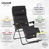 Lafuma Relax Liegestuhl Clip AirComfort Acier (anthrazit) Produktbild-Vorschau 13
