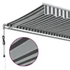 vidaXL Tenda da sole automatica antracite e bianca 350x250 Anteprima dell’immagine prodotto 7