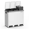 SONGMICS Systém třídění odpadu, 3 x 18 l, ergonomický, 3 Náhled obrázku produktu 2