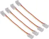 10szt Złącza do taśm LED 3Pin 8mm Bezpieczny PC Mocna Podgląd zdjęcia produktu 6