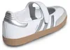 adidas Samba Jane White Silver Metallic - 40 2/3 Größe: 40 Produktbild-Vorschau 4
