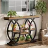 Tribesigns Table console 100 cm, table basse industrielle à Voir les images du produit 7