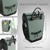 ELONEO Fahrradtasche für Gepäckträger mit LED Licht und Produktbild-Vorschau 2
