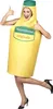 A woman wearing a mayonnaise bottle costume and giving a thumbs up. Anteprima dell’immagine prodotto