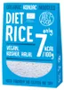 MAKARON (KONJAC) W KSZTAŁCIE RYŻU BEZGLUTENOWY BIO 385 g (300 g) - DIET-FOOD Produktbild-Vorschau
