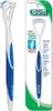 A product shot of a Gum Halicontrol Dual Action Tongue Cleaner and its packaging. Podgląd zdjęcia produktu