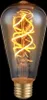LED Spiral Filament Edison Leuchtmittel 5W E27 ST64 extra Produktbild-Vorschau 2