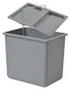 Cestino interno Hailo 1094079 con coperchio grigio chiaro Anteprima dell’immagine prodotto 1