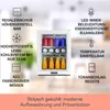 Klarstein Kühlschrank, Mini Kühlschrank mit Glastüre, Produktbild-Vorschau 2