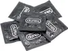 A pile of individually wrapped black Durex condoms. Náhled obrázku produktu