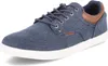 Bullboxer Chaussures à lacets pour hommes Bleu Loisirs, Voir les images du produit 2