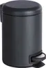 A black pedal bin is shown against a white background. Anteprima dell’immagine prodotto