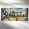 Leinwand Uhr Küche Wohnzimmer Bild 60x30 Bemalen von Produktbild-Vorschau 2