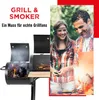 BBQ Collection 2-in-1 Smoker BBQ Holzkohlegrill - Produktbild-Vorschau 9