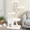 COSTWAY Kratzbaum 165cm, Katzenbaum Katzenmöbel mit 4 Produktbild-Vorschau 2
