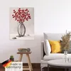 ARTland Poster Dekorative rote Herbstblumen Größe: 60x80 cm Produktbild-Vorschau 5