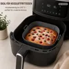 Stampo in silicone per friggitrice ad aria - 21x21x7 cm, Anteprima dell’immagine prodotto 5