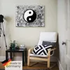 ARTland Leinwandbild Ying & Yang_sw Größe: 80x60 cm Produktbild-Vorschau 5