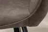 Retro Stuhl PALERMO taupe mit Armlehne und Ziersteppung Produktbild-Vorschau 12