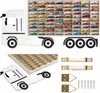 Regal für Hot Wheels Autos 80 Fächer für Autos LKW Produktbild-Vorschau 1