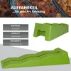 2 x Auffahrkeil mit Überfahrstopper 5 T 60 x 20 x 12 cm Produktbild-Vorschau 2