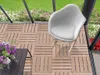WOODTEX | 6 Pack | Naturbelassen 40x40 cm Terrassenfliesen Produktbild-Vorschau 11