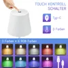 ZMH Lampe de table LED sans fil Lampe de chevet tactile Voir les images du produit 2