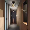 ZMH Deckenleuchte vintage 2er Set Deckenlampe Flur schwarz Produktbild-Vorschau 5
