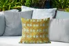 MuchoWow® Outdoor Kissen - Muster - Gold - Linie - 45x45 cm Produktbild-Vorschau 4