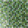 Glas Edelstahl Metall Mosaikfliesen Sokrates Grün Silber Produktbild-Vorschau 4